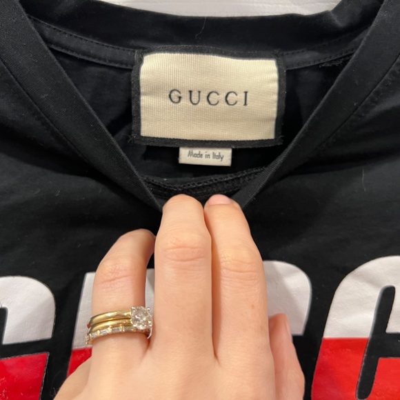 Gucci blade logo print t shirt - Picture 3 of 8